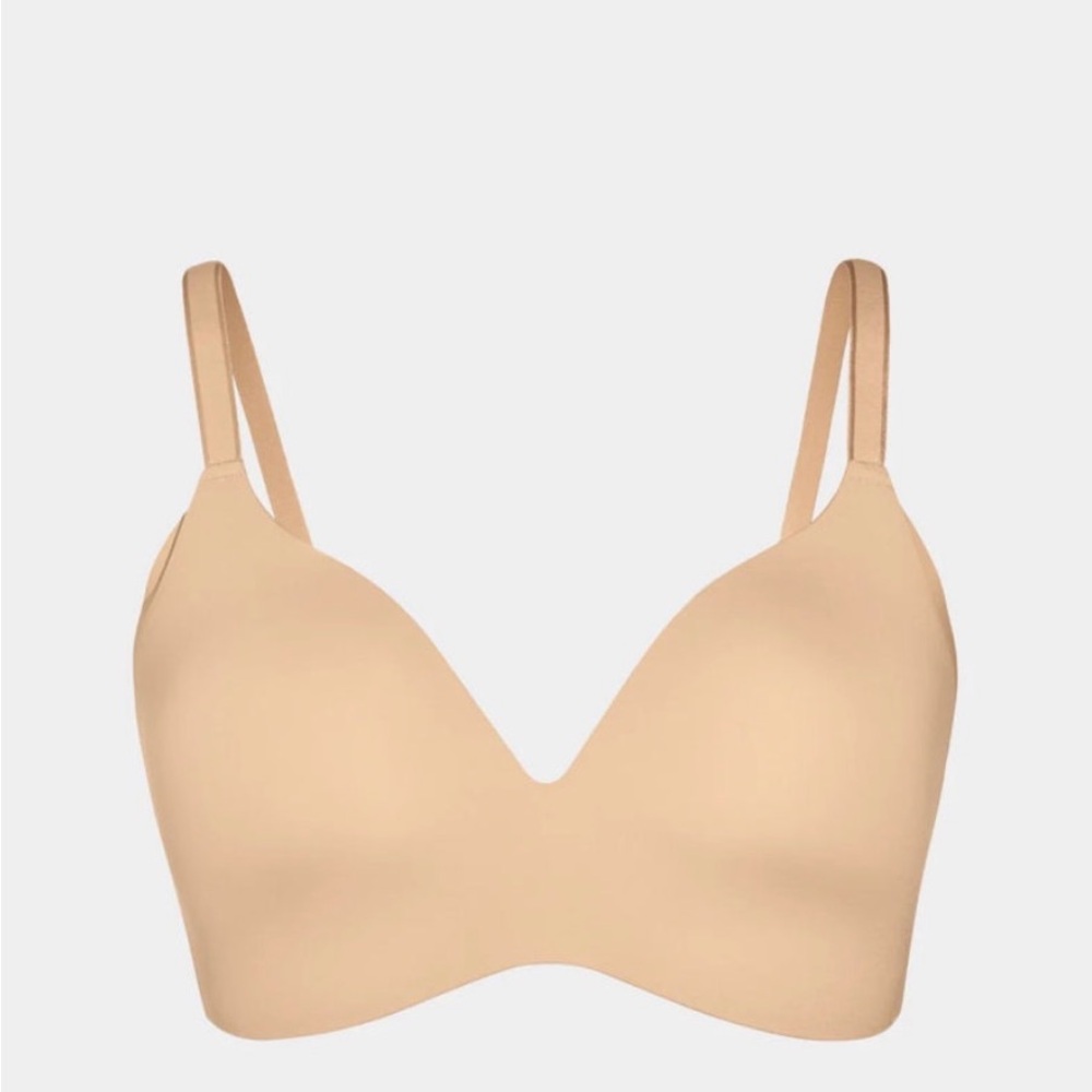Knix Wingwoman Contour Bra Warm Sand NWOT
